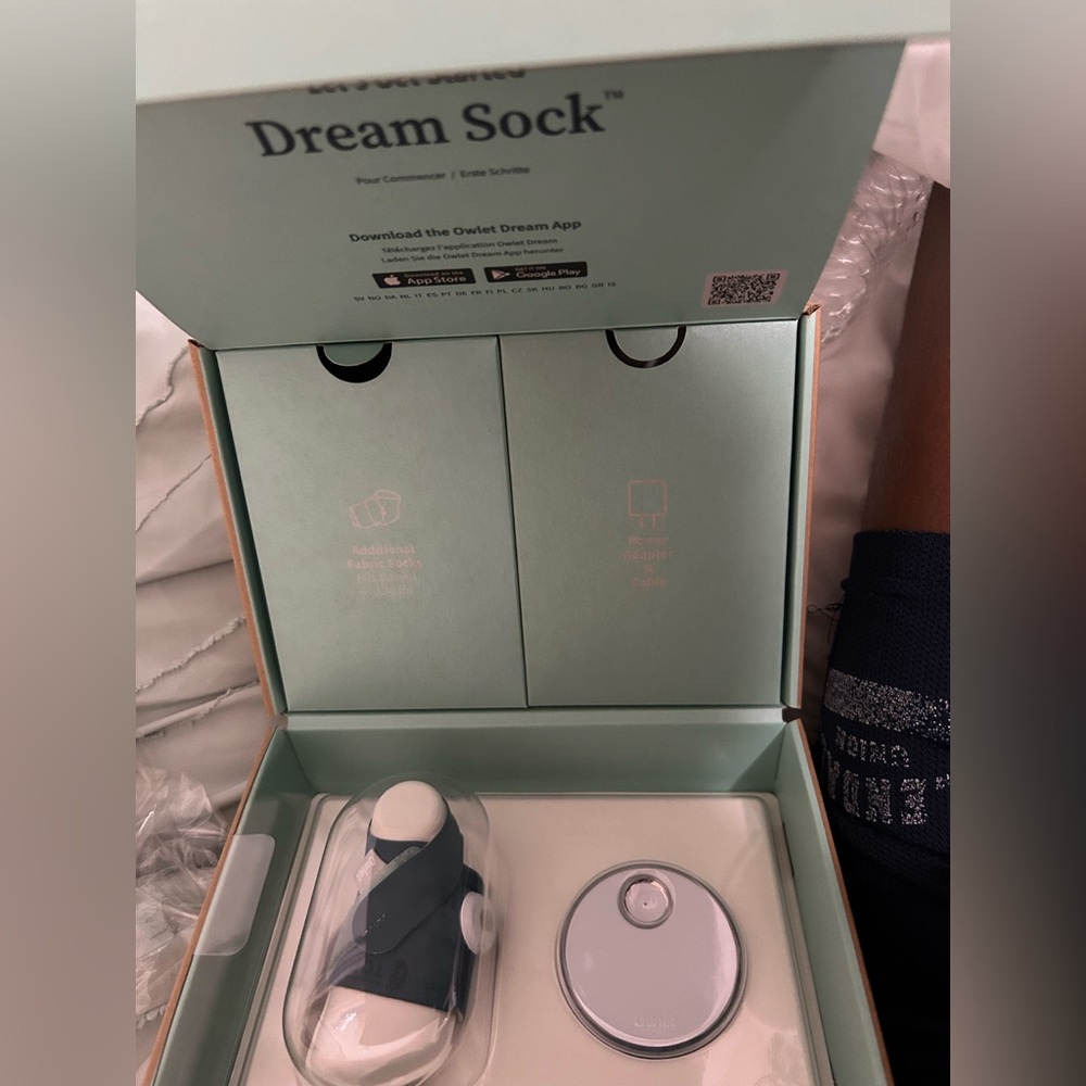 Dream Sock Sleep Tracker - Blue